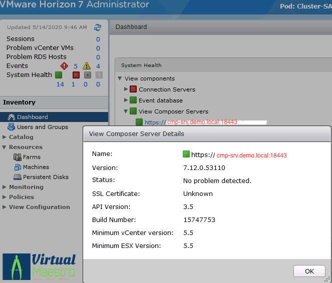 Upgrading Horizon View Composer to 7.12, How&nbsp;to?